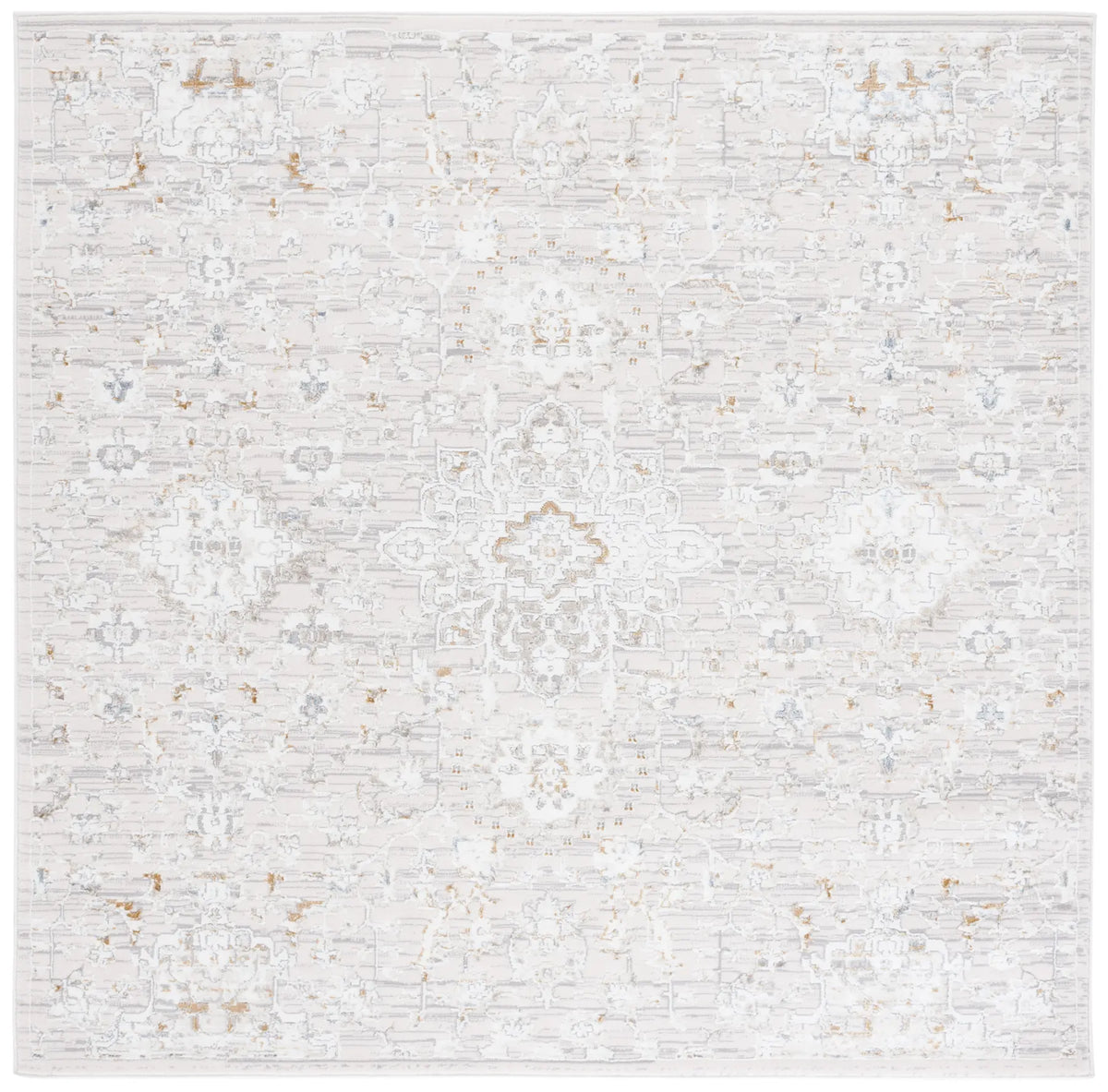 Safavieh Easton 6'-7" x 6'-7" Rug in Ivory / Beige Grey