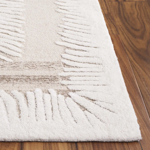 Safavieh Ebony 4'-0" x 6'-0" Rug in Ivory / Brown
