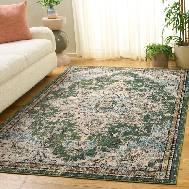 Safavieh Madison 5'-3" x 7'-6" Rug in Sage / Blue