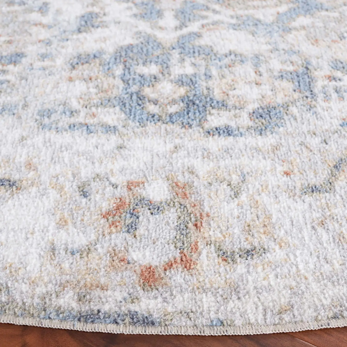 Safavieh Baltimore 6'-7" x 6'-7" Rug in Light Grey / Blue