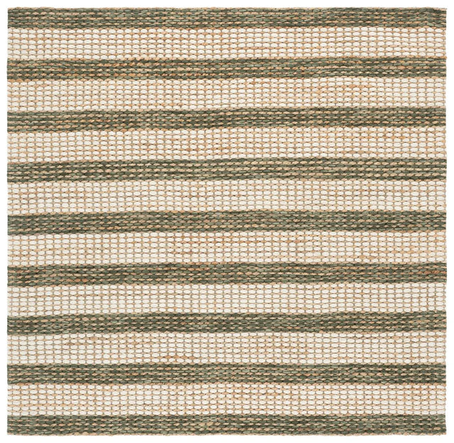 Safavieh Martha Stewart 6'-0" x 6'-0" Rug in Natural / Green