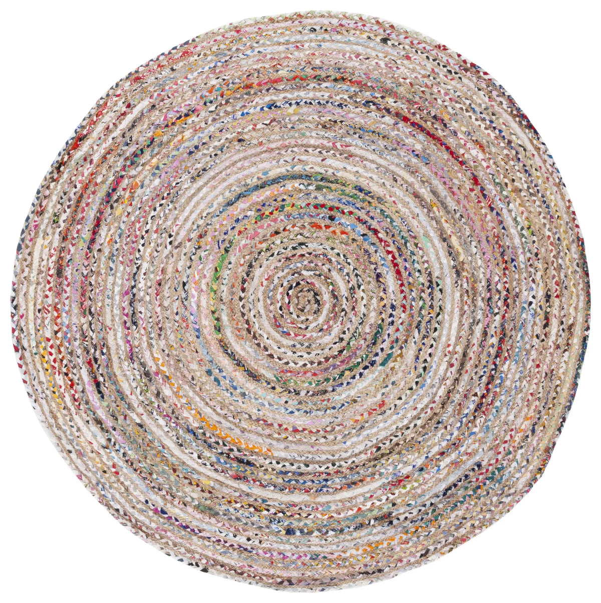 Safavieh Cape Cod 5'-0" x 5'-0" Rug in Beige / Multi