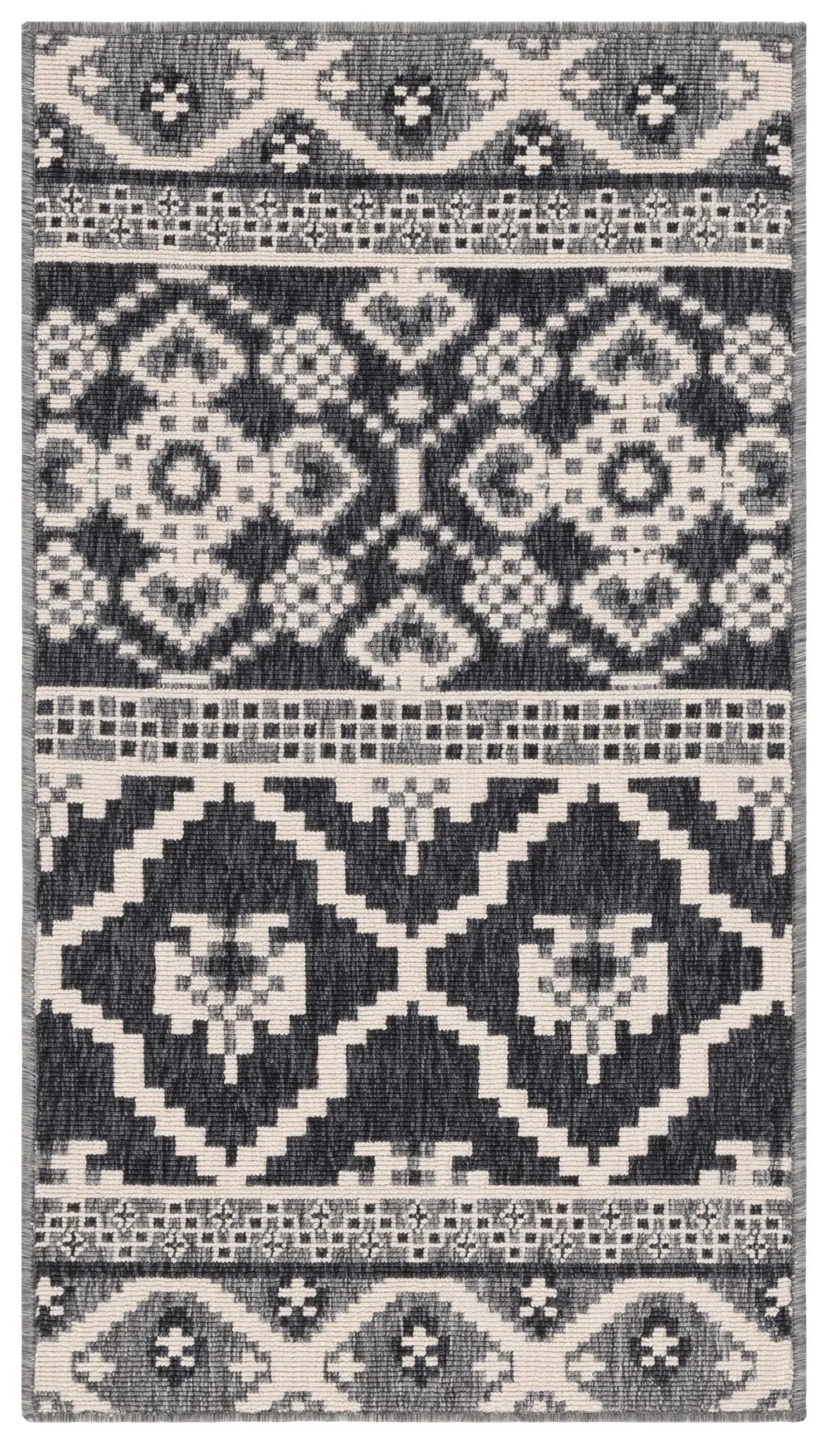 Safavieh Veranda 2'-0" x 3'-7" Rug in Grey / Beige