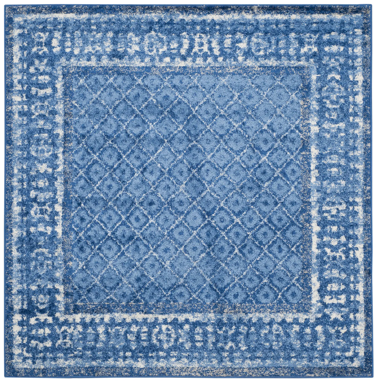 Safavieh Adirondack 6'-0" x 6'-0" Rug in Light Blue / Dark Blue