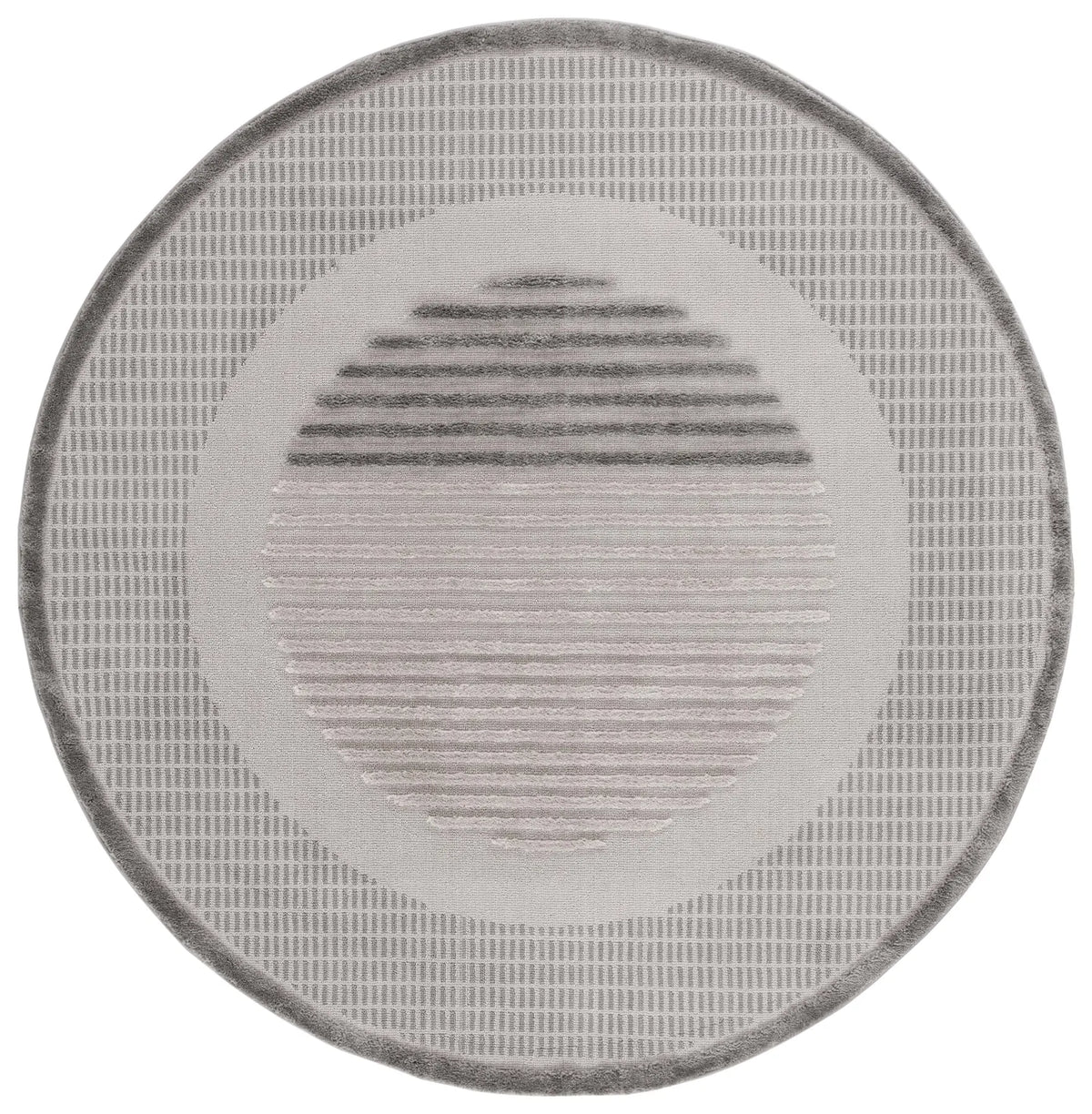 Safavieh Urban 6'-7" x 6'-7" Rug in Grey / Light Grey