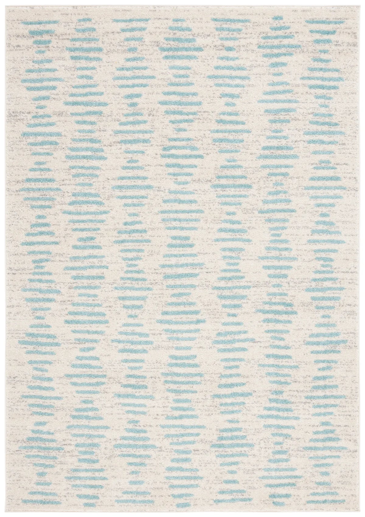 Safavieh Tulum 4'-5" x 6'-5" Rug in Ivory / Turquoise