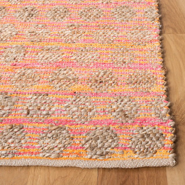 Safavieh Cape Cod 5'-0" x 8'-0" Rug in Orange / Natural