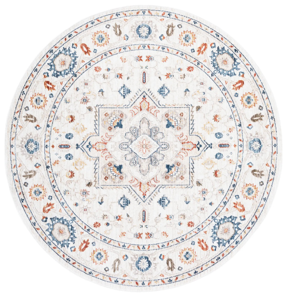 Safavieh Olympia 6'-0" x 6'-0" Rug in Ivory / Beige