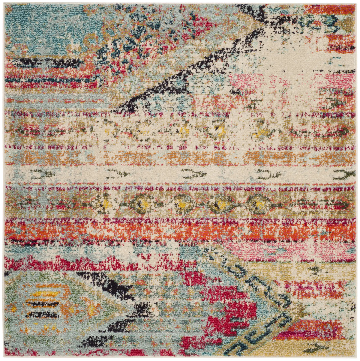 Safavieh Monaco 4'-0" x 4'-0" Rug in Multi