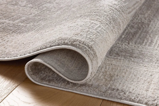 Loloi Hollis HOL-04 Smoke / Mist Rug - pile height