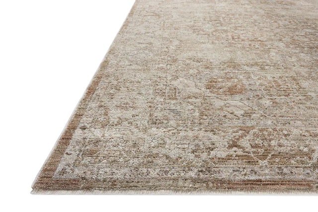 Loloi Tabitha Tai-01 Natural/Clay Rug - rug corner