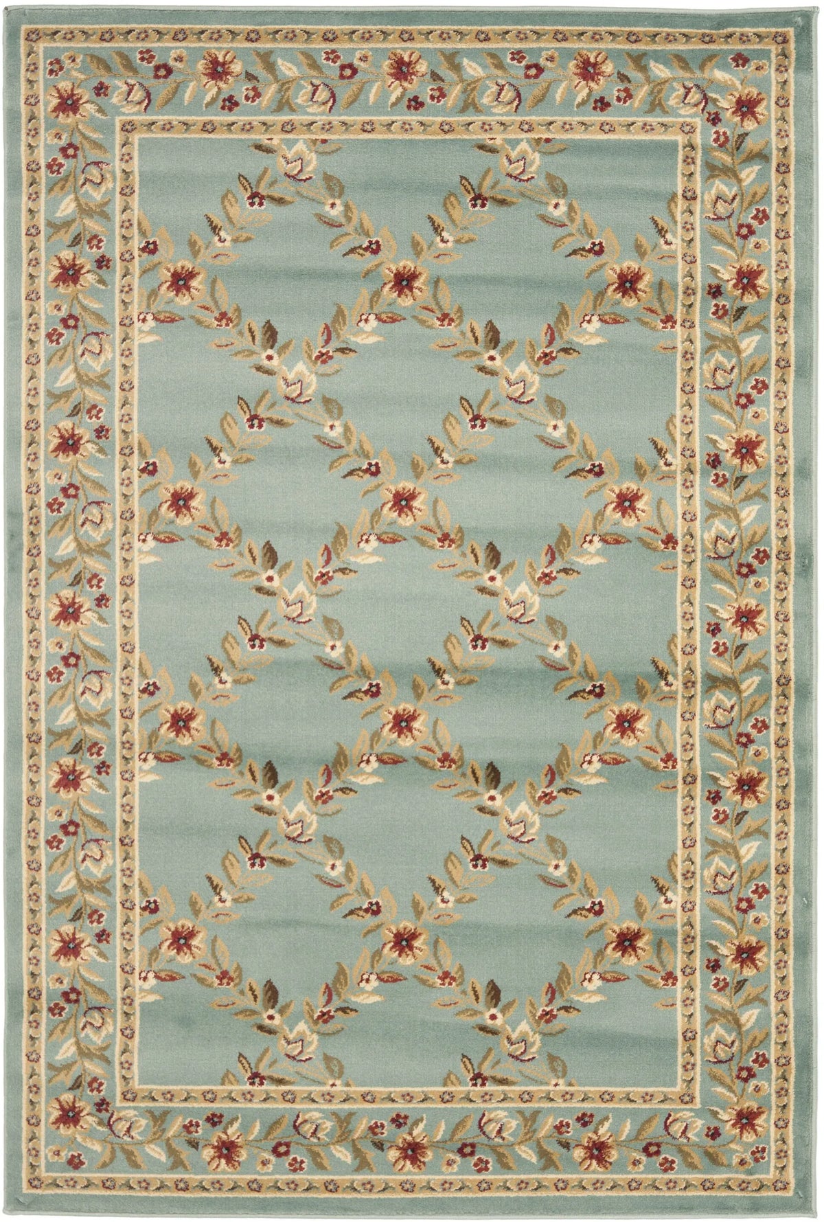 Safavieh Lyndhurst 3'-3" x 5'-3" Rug in Blue / Blue