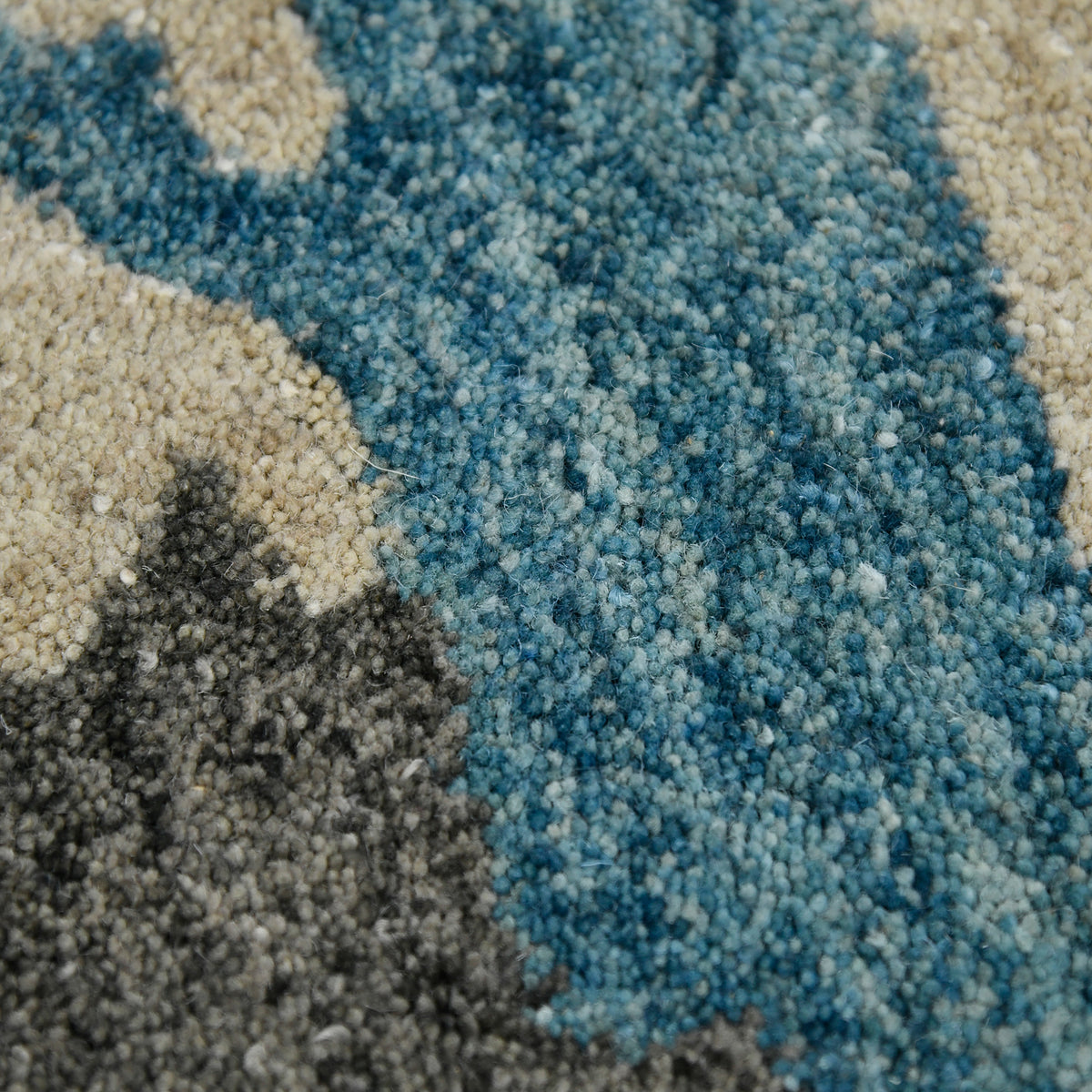 Amer Abstract ABS-4 Blue area rug - close-up view