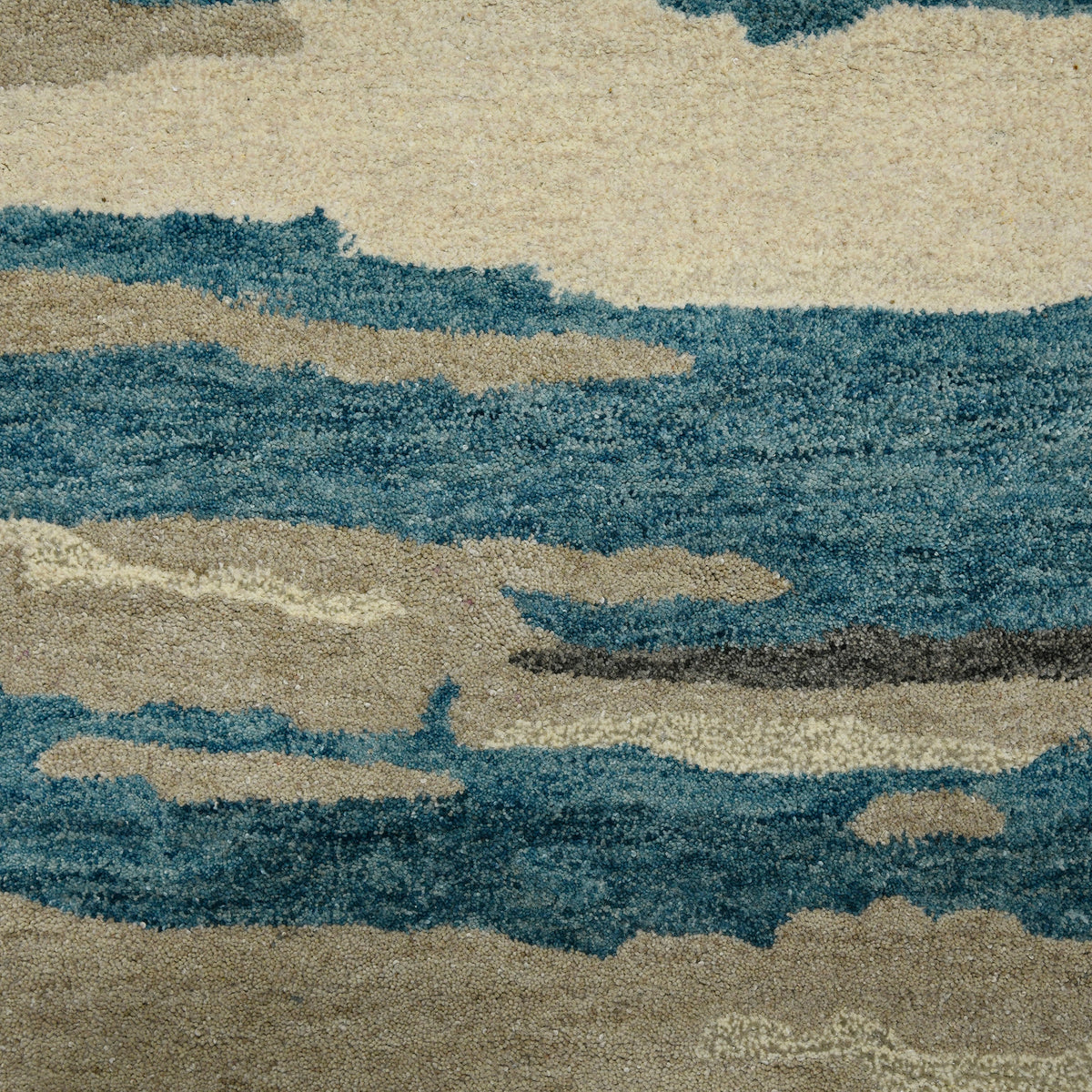 Amer Abstract ABS-4 Blue area rug - color swatch view