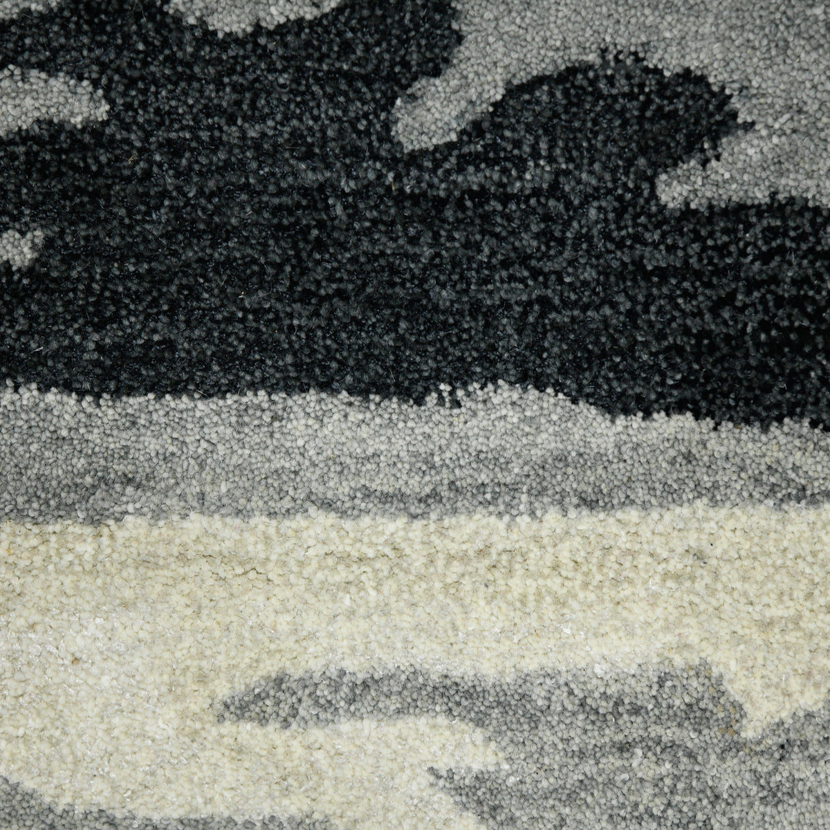Amer Abstract ABS-6 Dark Gray area rug - color swatch view