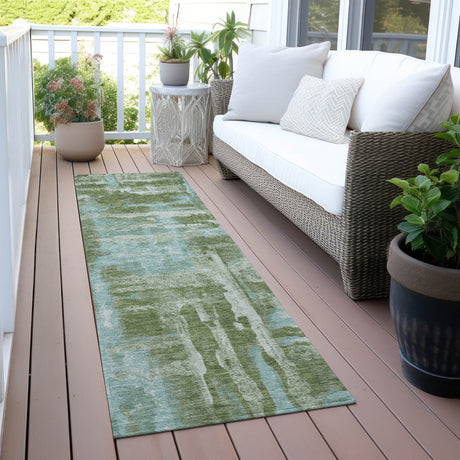 Addison Chantille ACN2015 Abstract Machine Made Transitional Cactus Rug