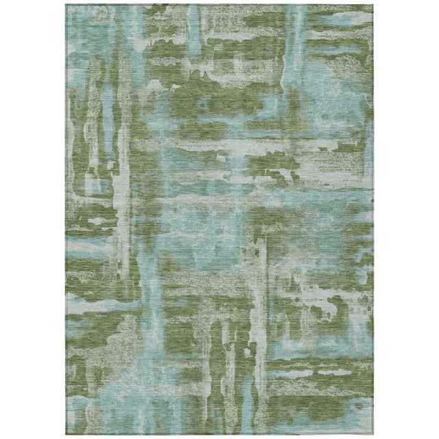 Addison Chantille ACN2015 Abstract Machine Made Transitional Cactus Rug