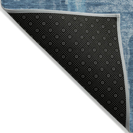 Addison Chantille ACN2015 Abstract Machine Made Transitional Denim Rug