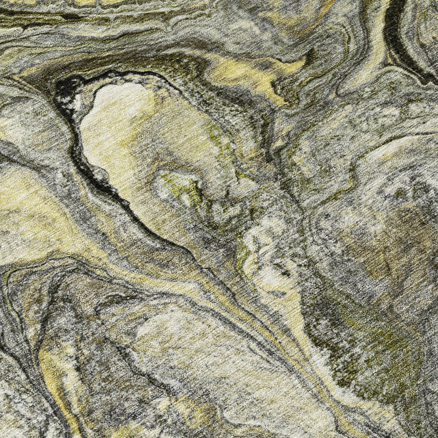 Addison Chantille ACN2017 Abstract Machine Made Transitional Pewter Rug