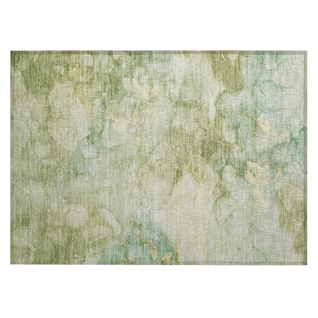 Addison Chantille ACN2018 Abstract Machine Made Transitional Aloe Rug