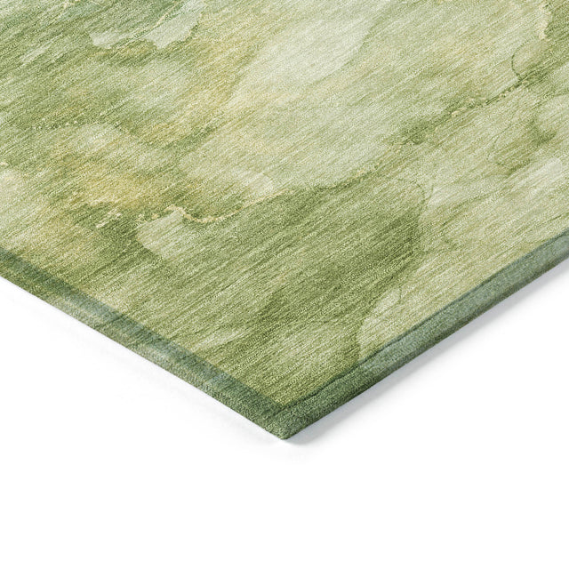 Addison Chantille ACN2018 Abstract Machine Made Transitional Aloe Rug