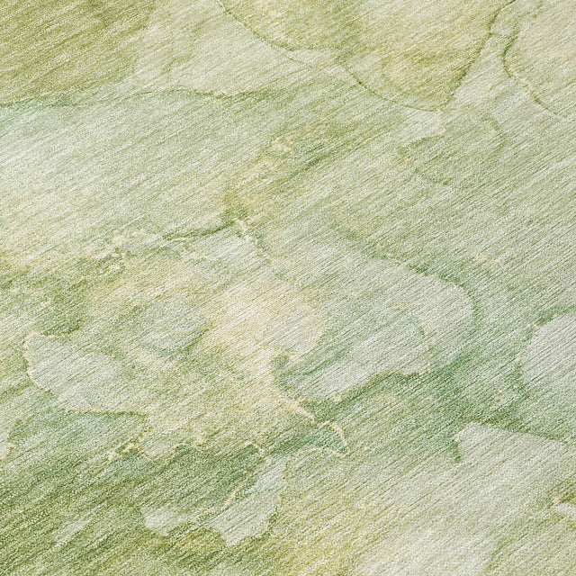 Addison Chantille ACN2018 Abstract Machine Made Transitional Aloe Rug