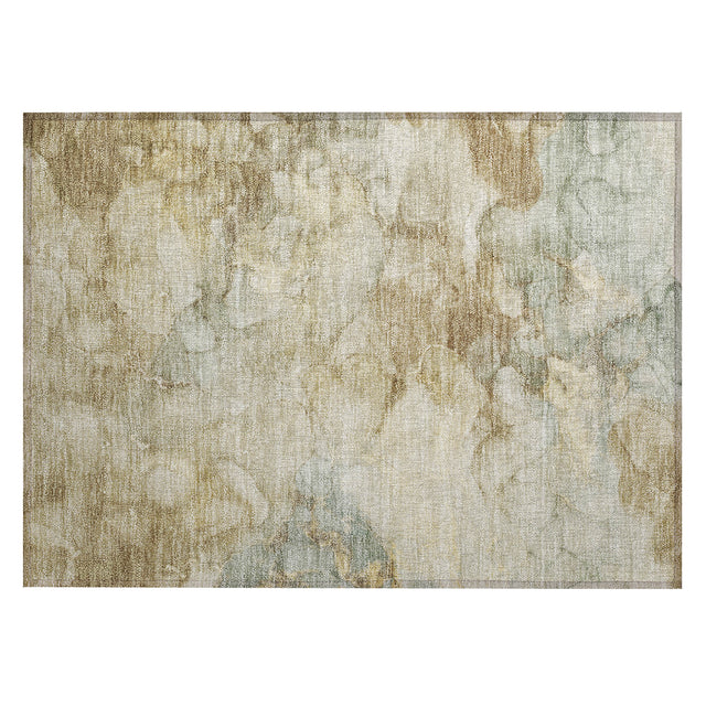 Addison Chantille ACN2018 Abstract Machine Made Transitional Beige Rug
