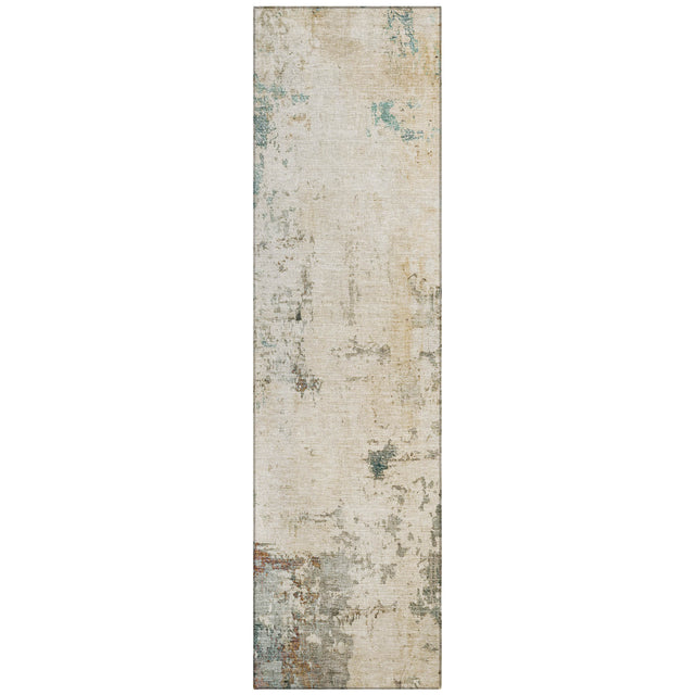 Addison Chantille ACN2022 Abstract Machine Made Transitional Ivory Rug