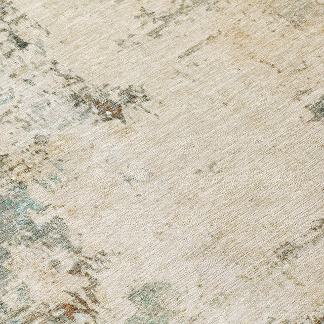 Addison Chantille ACN2022 Abstract Machine Made Transitional Ivory Rug