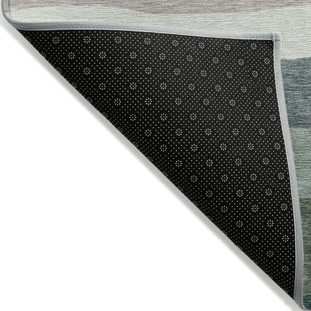 Addison Chantille ACN2023 Stripes Machine Made Transitional Green Rug