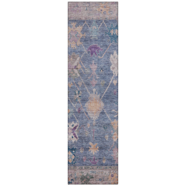 Addison Chantille ACN2025 Global Machine Made Traditional Blue Rug