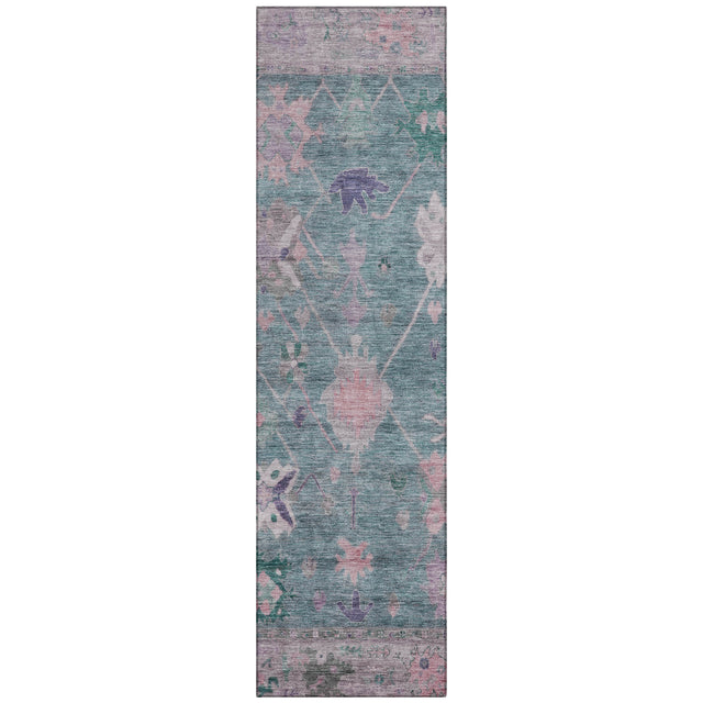 Addison Chantille ACN2025 Global Machine Made Traditional Green Rug