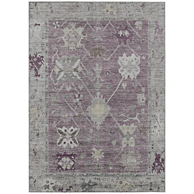 Addison Chantille ACN2025 Global Machine Made Traditional Merlot Rug