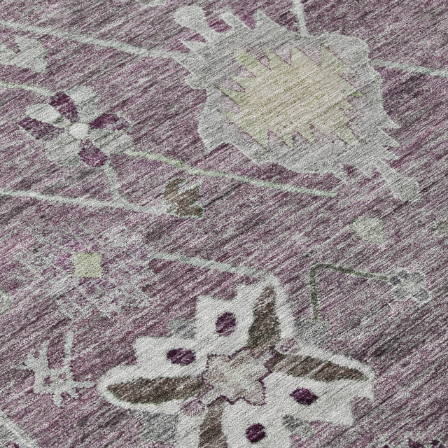 Addison Chantille ACN2025 Global Machine Made Traditional Merlot Rug