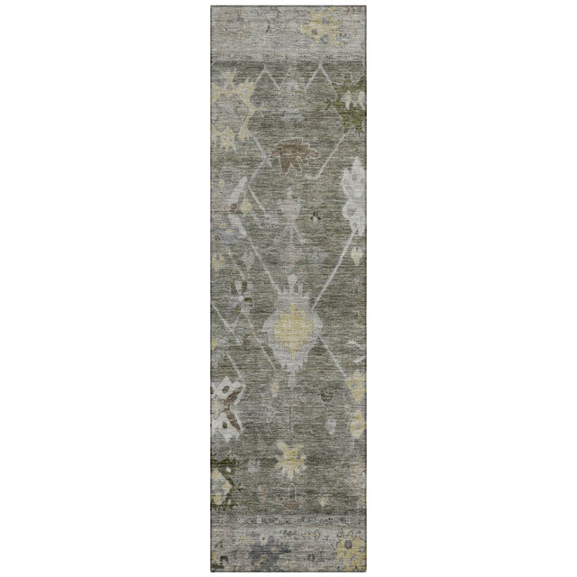 Addison Chantille ACN2025 Global Machine Made Traditional Pewter Rug