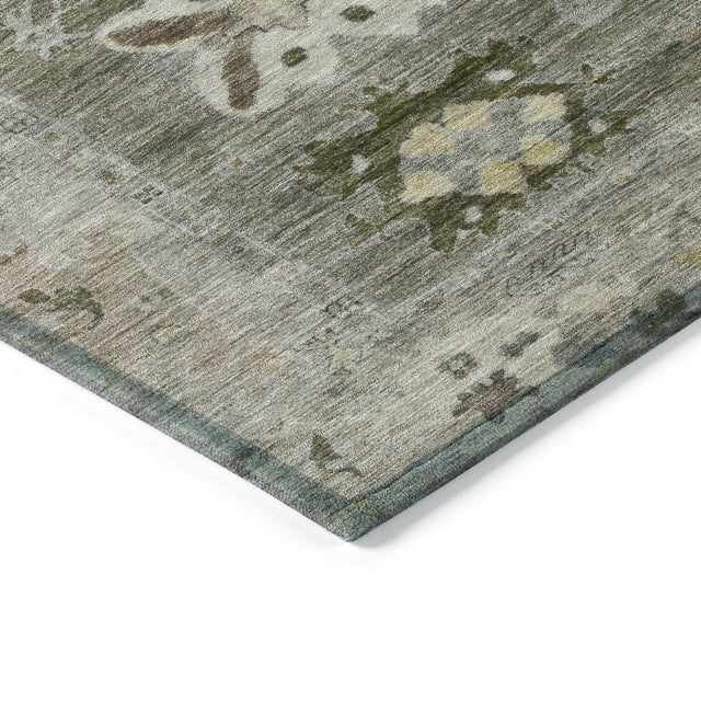 Addison Chantille ACN2025 Global Machine Made Traditional Pewter Rug