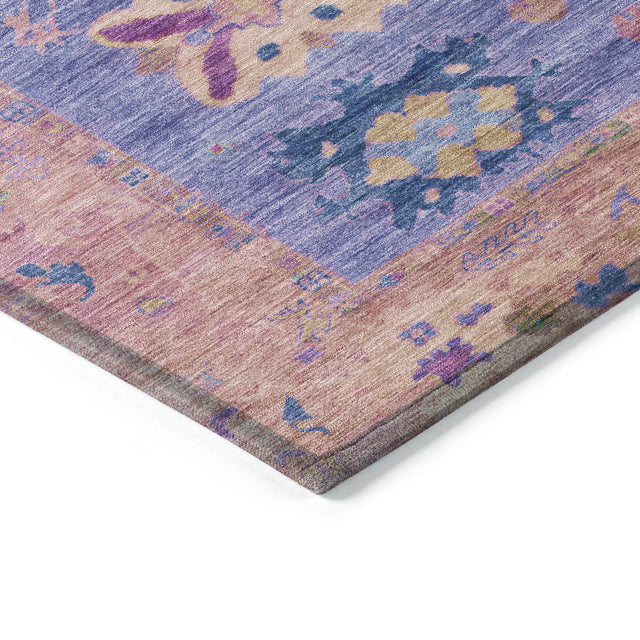Addison Chantille ACN2025 Global Machine Made Traditional Purple Rug