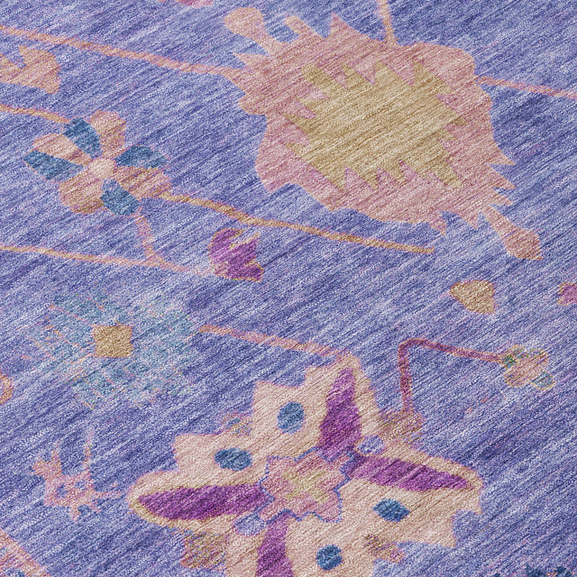 Addison Chantille ACN2025 Global Machine Made Traditional Purple Rug