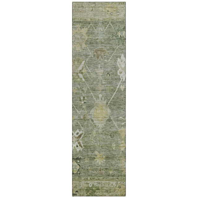 Addison Chantille ACN2025 Global Machine Made Traditional Sage Rug