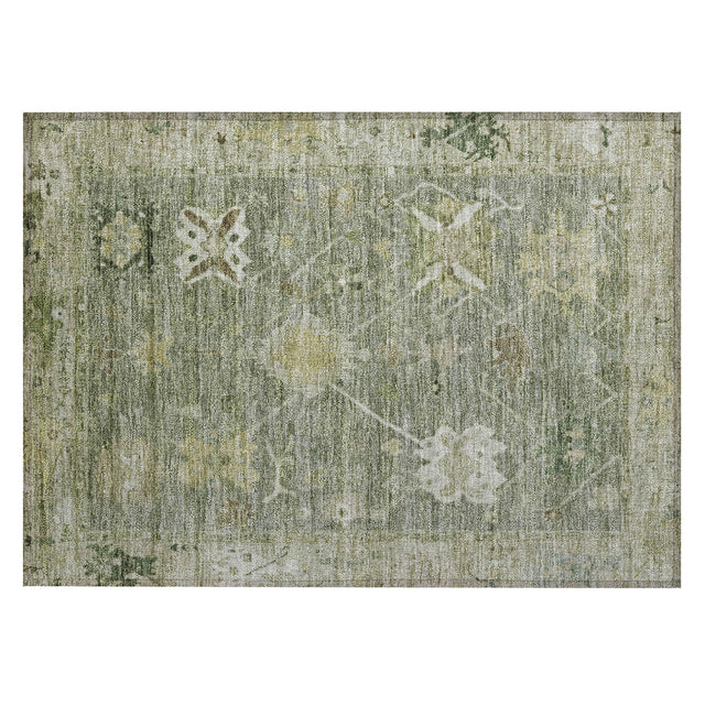 Addison Chantille ACN2025 Global Machine Made Traditional Sage Rug