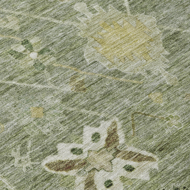 Addison Chantille ACN2025 Global Machine Made Traditional Sage Rug