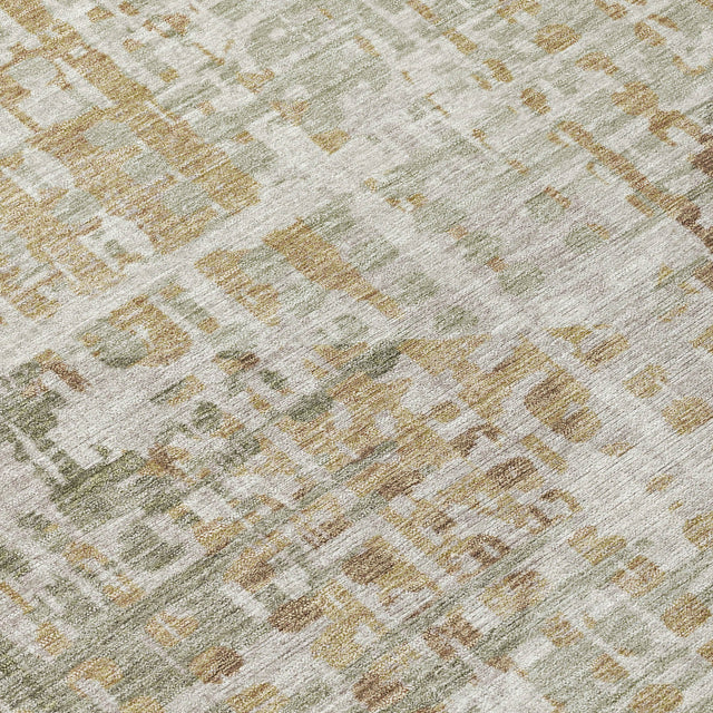 Addison Chantille ACN2026 Geometric Machine Made Transitional Aloe Rug