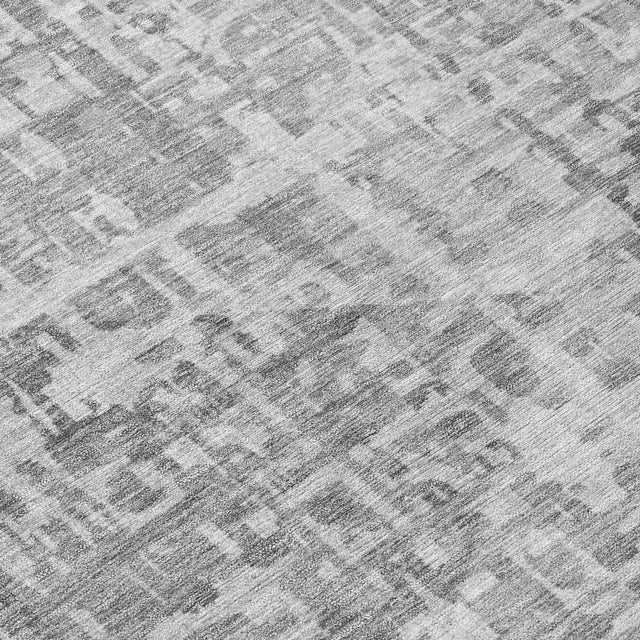 Addison Chantille ACN2026 Geometric Machine Made Transitional Gray Rug
