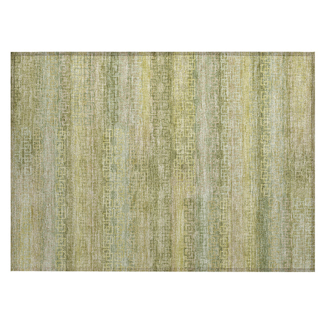 Addison Chantille ACN2029 Stripes Machine Made Transitional Sage Rug
