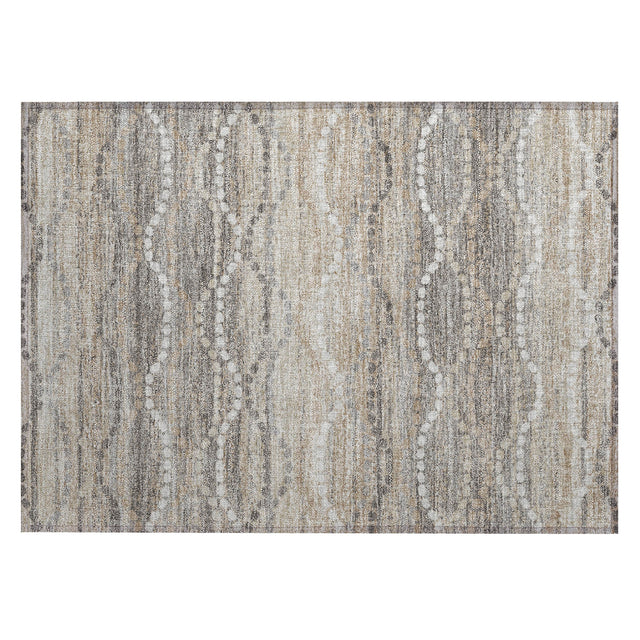 Addison Chantille ACN2030 Gradient Machine Made Transitional Beige Rug