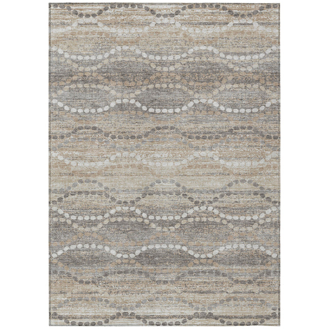 Addison Chantille ACN2030 Gradient Machine Made Transitional Beige Rug