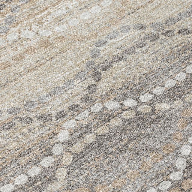 Addison Chantille ACN2030 Gradient Machine Made Transitional Beige Rug