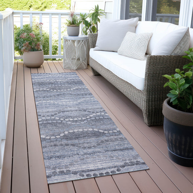 Addison Chantille ACN2030 Gradient Machine Made Transitional Blue Rug