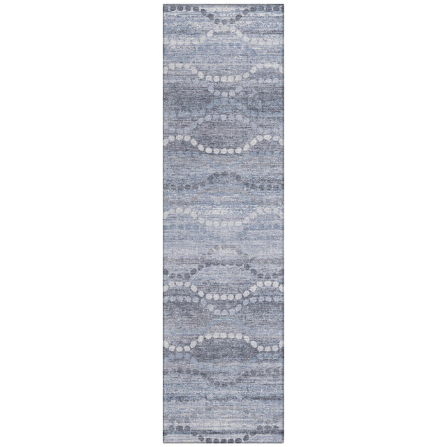 Addison Chantille ACN2030 Gradient Machine Made Transitional Blue Rug