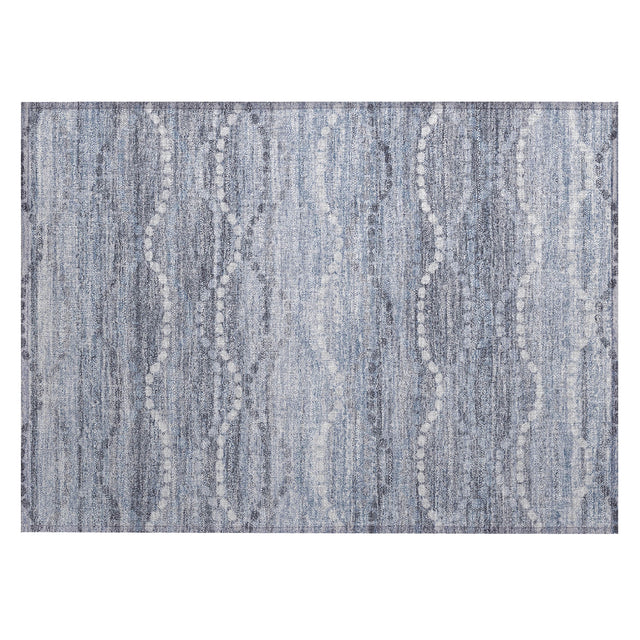 Addison Chantille ACN2030 Gradient Machine Made Transitional Blue Rug